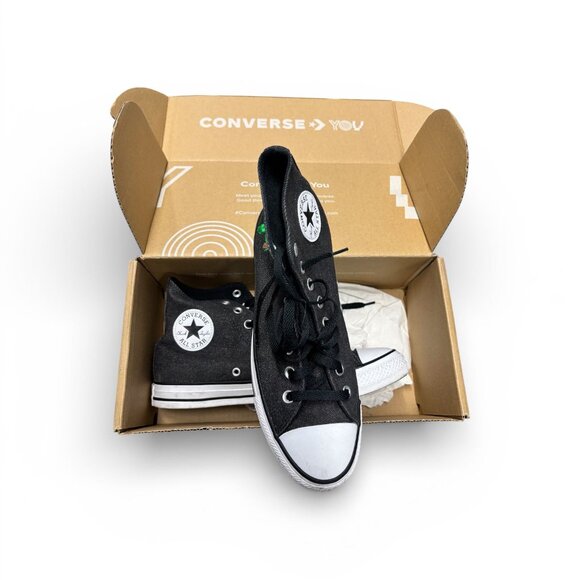 Converse All Star High Top Black Classic Sneakers size 9 (A2) new in box